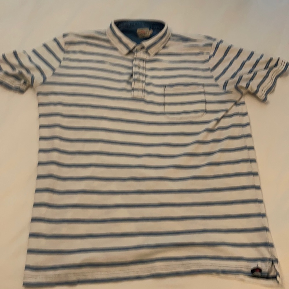 Faherty Brand Short Sleeve Polo